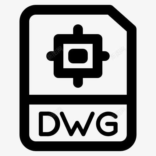 dwg文档文件图标svg_新图网 https://ixintu.com dwg 文件 文件和文件夹 文件夹 文档 格式