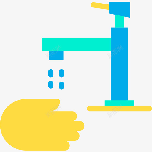 手洗卫生20平的图标svg_新图网 https://ixintu.com 卫生20 平的 手洗