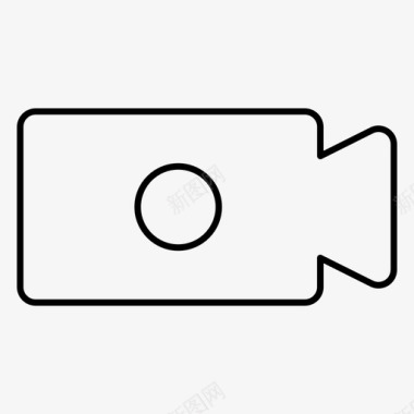 摄像机录像机电影图标图标