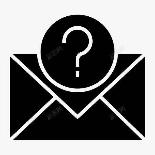 电子邮件询问帮助图标svg_新图网 https://ixintu.com 帮助 技术支持 支持 电子邮件 询问