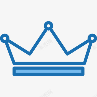 皇冠奖励20蓝色图标图标