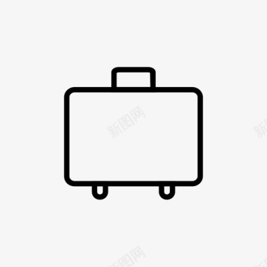 行李行李领取处商务图标图标