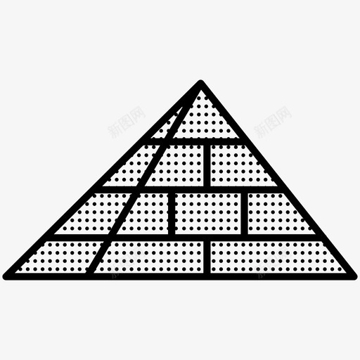 金字塔纪念碑地标星罗棋布图标svg_新图网 https://ixintu.com 地标 星罗棋布 纪念碑 金字塔