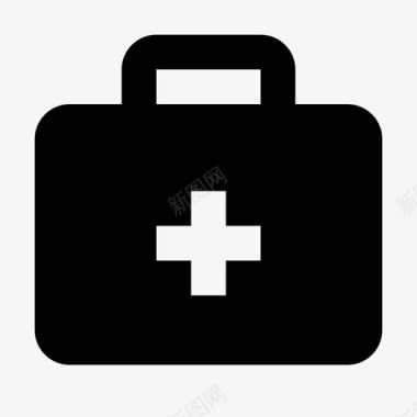 急救绷带药箱图标图标