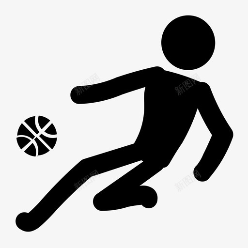 打篮球svg_新图网 https://ixintu.com 打篮球