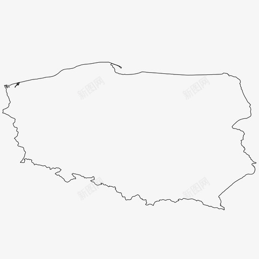 波兰世界各国图标svg_新图网 https://ixintu.com 世界各国 波兰