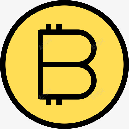 比特币箭头和用户界面线性颜色图标svg_新图网 https://ixintu.com 比特币 箭头和用户界面 线性颜色