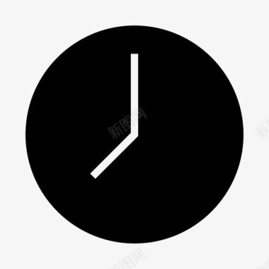 时钟持续时间小时图标图标