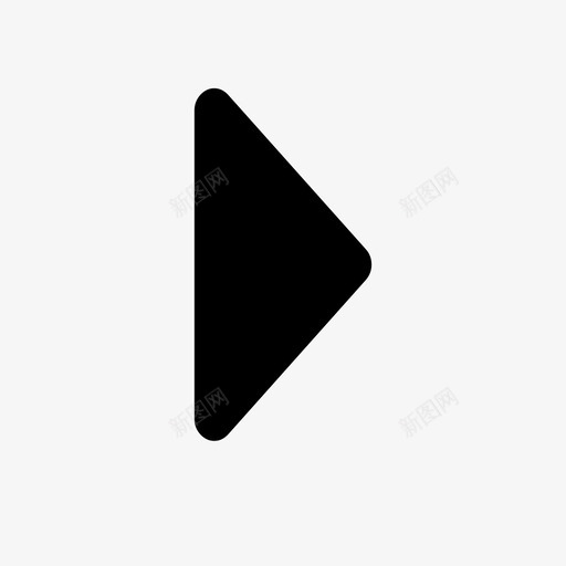 右箭头-圆角（05）svg_新图网 https://ixintu.com 右箭头-圆角（05）