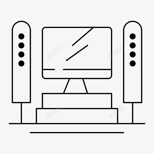 娱乐系统计算cpu图标svg_新图网 https://ixintu.com 2月 cpu v4 web 娱乐 收集 服务器 电视 界面 系统 计算