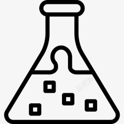 化学占星术和符号学4线性图标图标