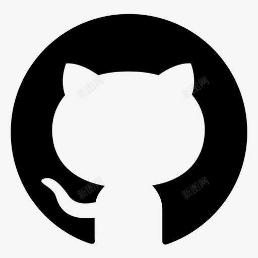 社交-githubsvg_新图网 https://ixintu.com 社交-github