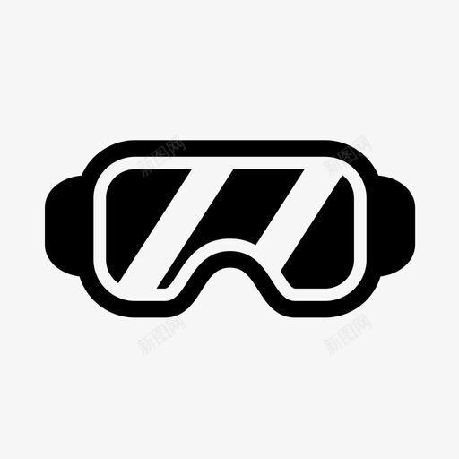 vr眼镜360ar图标svg_新图网 https://ixintu.com 360 ar vr眼镜 游戏