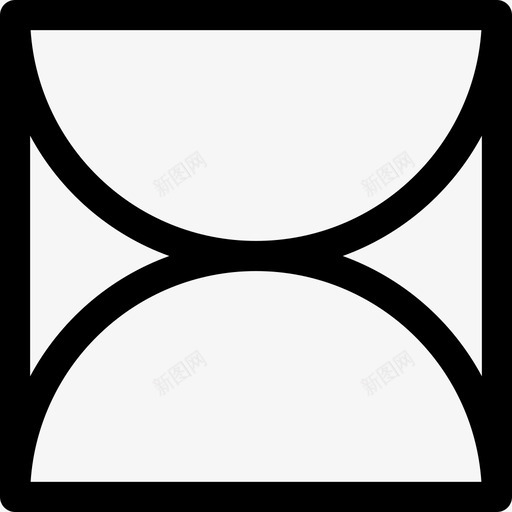 图案长方体圆形图标svg_新图网 https://ixintu.com 半圆形 图案 圆形 形状纹理 长方体
