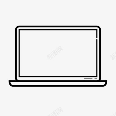 笔记本电脑电脑显示器图标图标