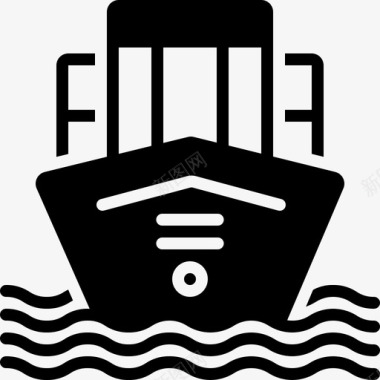 重商主义商人轮船图标图标