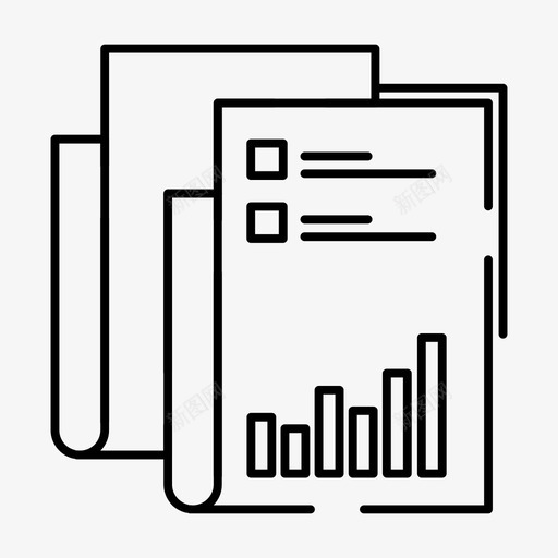 报告分析审计图标svg_新图网 https://ixintu.com 2月 v3 web 业务 分析 审计 报告 收集 数据 界面