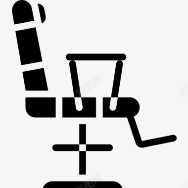 椅子美发沙龙5填充图标图标