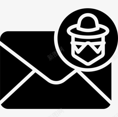 垃圾邮件网络安全9可靠图标图标