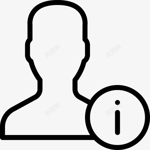 用户信息组人员图标svg_新图网 https://ixintu.com smashicons 人员 信息 团队 大纲 用户