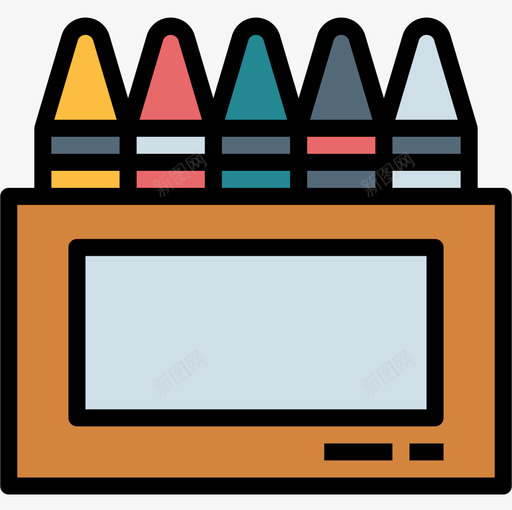线性教育彩色蜡笔167图标svg_新图网 https://ixintu.com 彩色 性教育 线性 蜡笔
