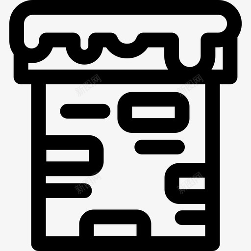 烟囱圣诞159直线型图标svg_新图网 https://ixintu.com 圣诞159 烟囱 直线型