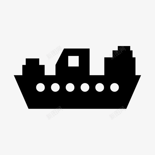 船航海海洋图标svg_新图网 https://ixintu.com 水 海洋 航海 船 运输