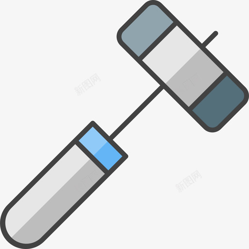 锤子医院36线状颜色图标svg_新图网 https://ixintu.com 医院36 线状颜色 锤子