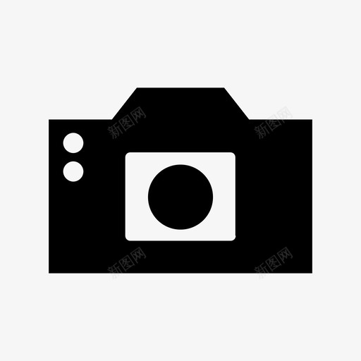 相机创意闪光灯图标svg_新图网 https://ixintu.com 创意 摄影 电影 相机 闪光灯