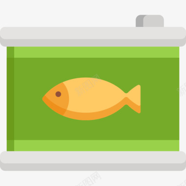 鱼食宠物店52公寓图标图标