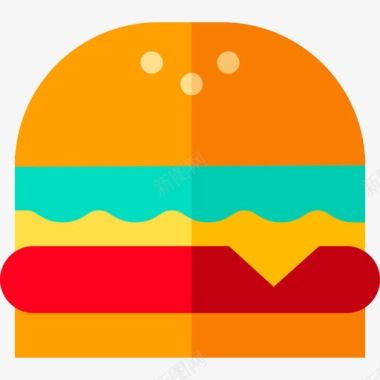 汉堡野餐30平的图标图标