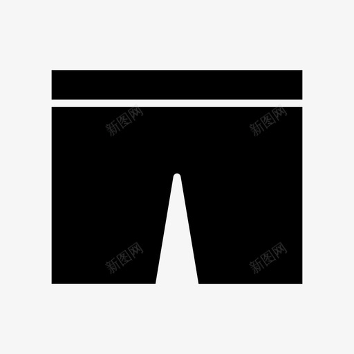 裤子短裤节日标志图标svg_新图网 https://ixintu.com 标志 短裤 节日 裤子