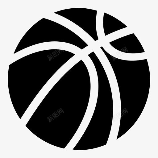 篮球游戏爱好图标svg_新图网 https://ixintu.com 游戏 爱好 篮球 运动