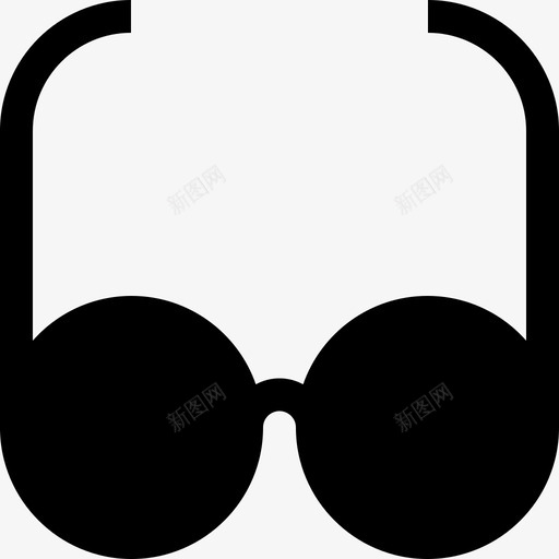 眼镜太阳眼镜商务图标svg_新图网 https://ixintu.com 商务 太阳眼镜 眼镜