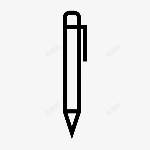 采购产品钢笔圆珠笔钢笔图标svg_新图网 https://ixintu.com 办公设备 圆珠笔 采购产品钢笔 钢笔