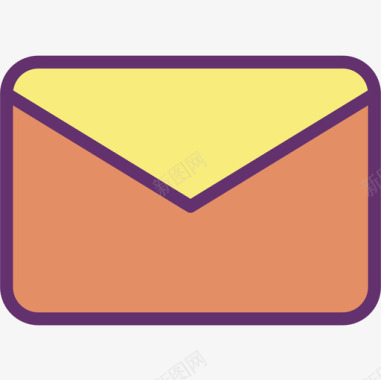 电子邮件电子商务122线性颜色图标图标