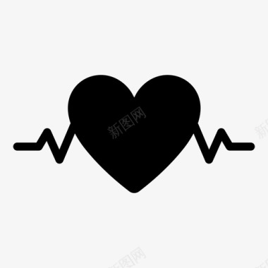 心跳心率药物图标图标