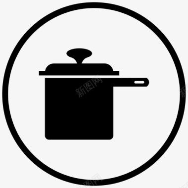锅炊具食品图标图标