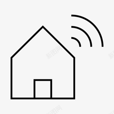 家庭互联网公司房子图标图标