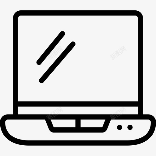 笔记本电脑项目管理10线性图标svg_新图网 https://ixintu.com 笔记本电脑 线性 项目管理10