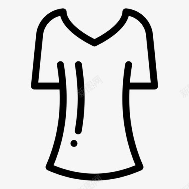 衬衫布料连衣裙图标图标