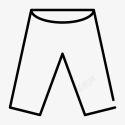 长裤套装裤子衣服长裤图标高清图片