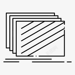 纹理图层层布局图标高清图片
