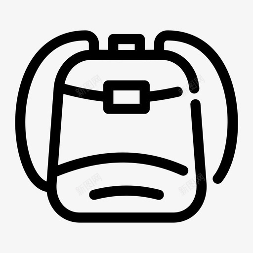 旅游背包背包客旅游图标svg_新图网 https://ixintu.com 度假 旅游 杂项 背包