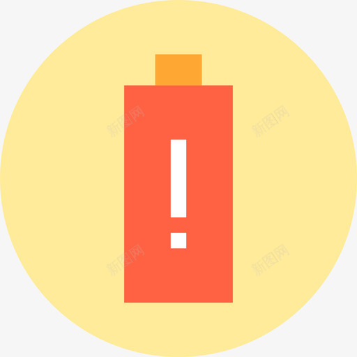 电池箭头和用户界面2扁平图标svg_新图网 https://ixintu.com 扁平 电池 箭头和用户界面2