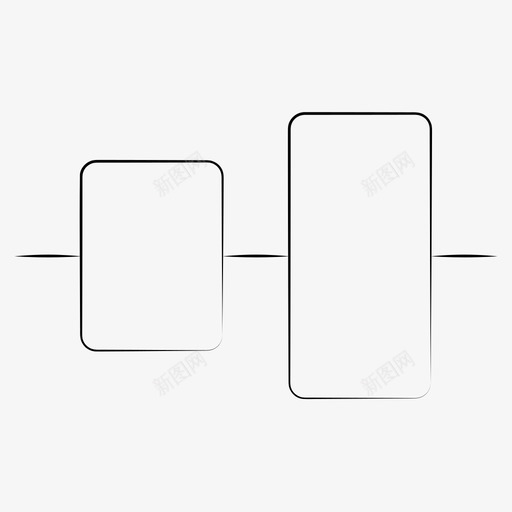 垂直对齐对齐元素手绘图形图标svg_新图网 https://ixintu.com 垂直对齐 对齐元素 手绘图形设计