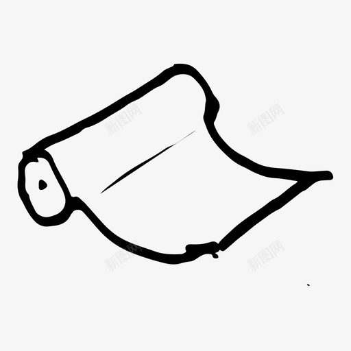 一卷纸艺术材料图标svg_新图网 https://ixintu.com 一卷纸 材料 毛巾 纸巾卷 线轴 艺术 艺术家材料彼得帕苏蒂诺