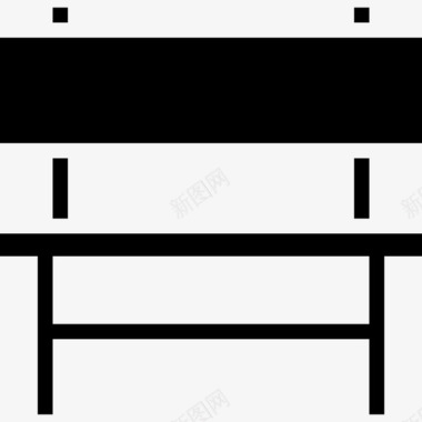 长凳家用家具10填充图标图标
