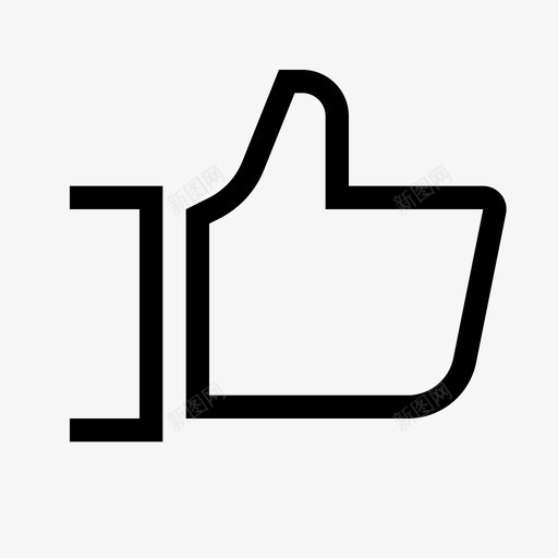 比如同意facebook图标svg_新图网 https://ixintu.com facebook 同意 向上 大拇指 比如 瘦的必需品
