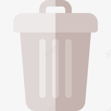 垃圾桶营销seo11扁平图标图标